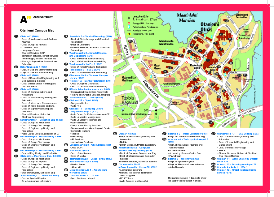 Map of campus
